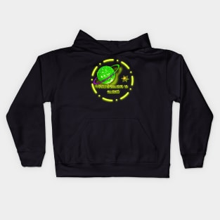 Aliens I do believe Kids Hoodie